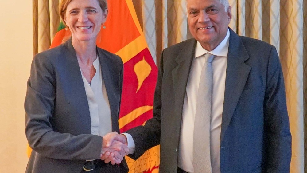 ஜனாதிபதி மற்றும் சமந்தா பவர் சந்திப்பு