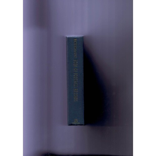 Rothmans Book of Football Records 1998 Hardback Edition Book