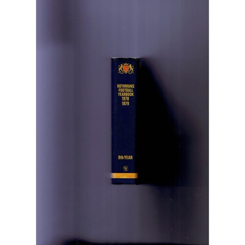 Rothmans Football Yearbook 1978/79 Hardback