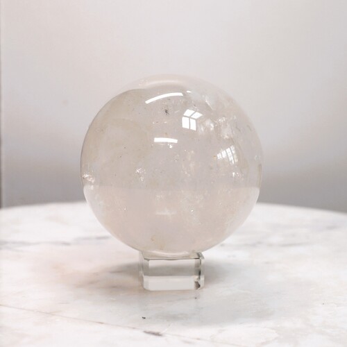 Lemurian Quartz Polished Sphere