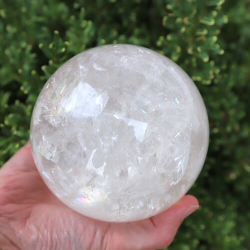 Lemurian Quartz Polished Sphere