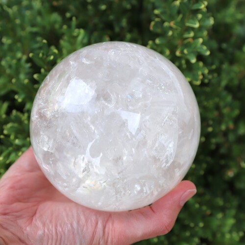 Lemurian Quartz Polished Sphere