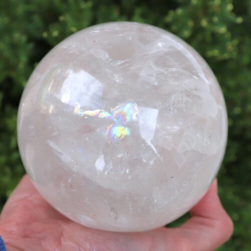 Lemurian Quartz Polished Sphere