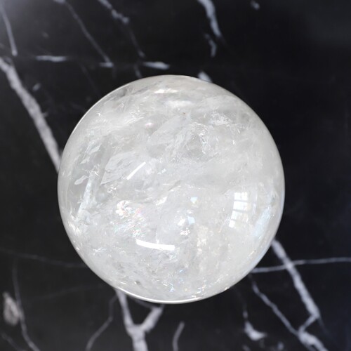 Lemurian Quartz Polished Sphere