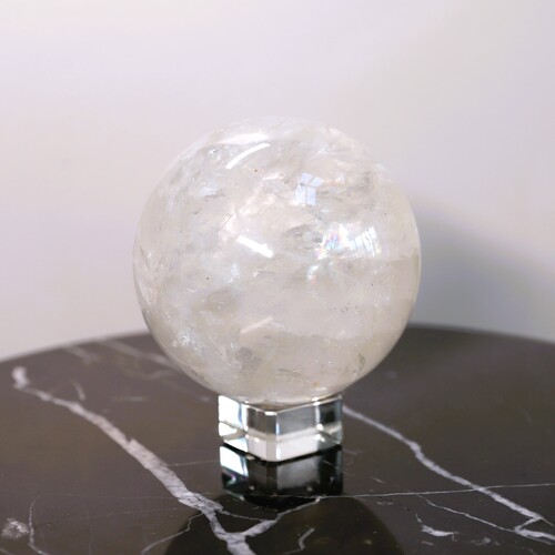 Lemurian Quartz Polished Sphere