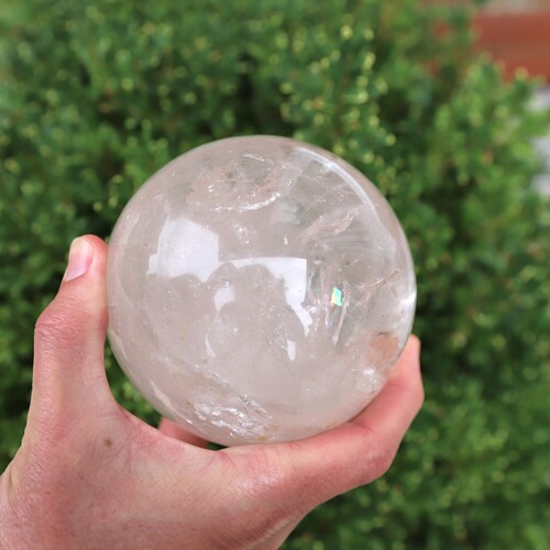 Lemurian Quartz Polished Sphere