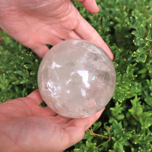 Lemurian Quartz Polished Sphere
