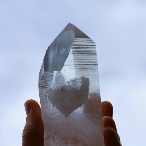Lemurian Quartz Polished Point