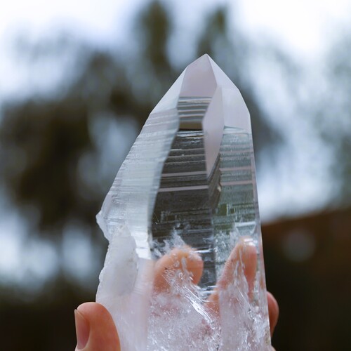 Lemurian Quartz Polished Point