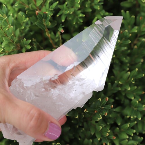 Lemurian Quartz Polished Point