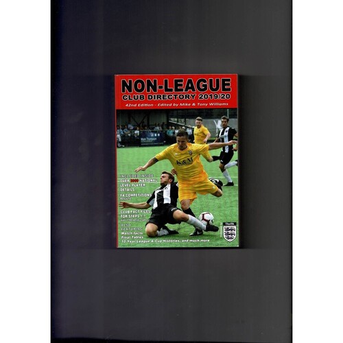 Non League Directory 2019/20 Softback Book