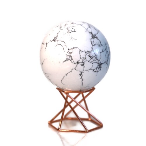 Howlite Crystal Sphere