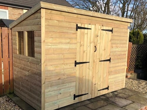 #P007 10x5 Pent Shed