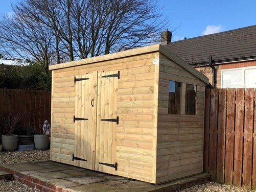 #P007 10x5 Pent Shed