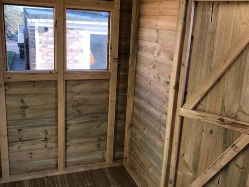 #P007 10x5 Pent Shed