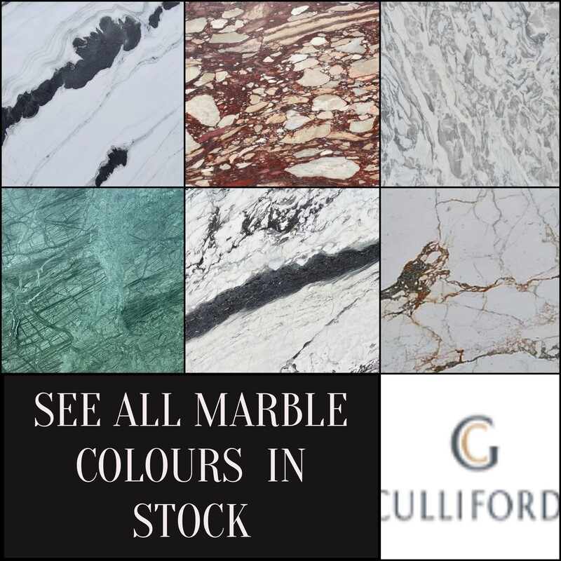 Marble kitchen worktops