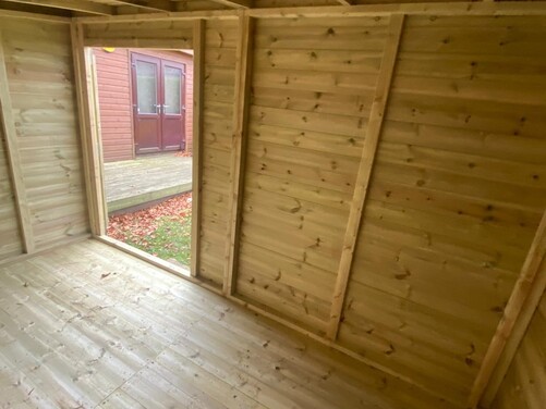 #P072 12x10 Pent Shed