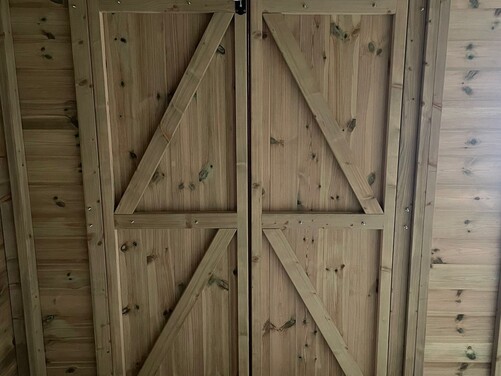 #P015 20x8 Pent Shed