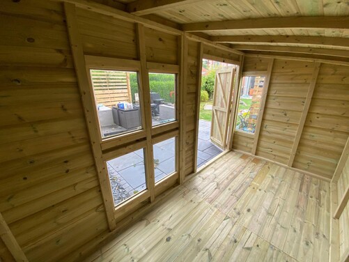 #P073 12x6 Pent Shed