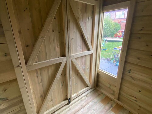 #P073 12x6 Pent Shed