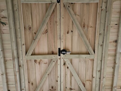 #P029 12x8 Pent Shed