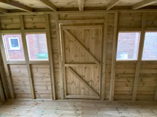 #P037 14x8 Pent Shed Workshop