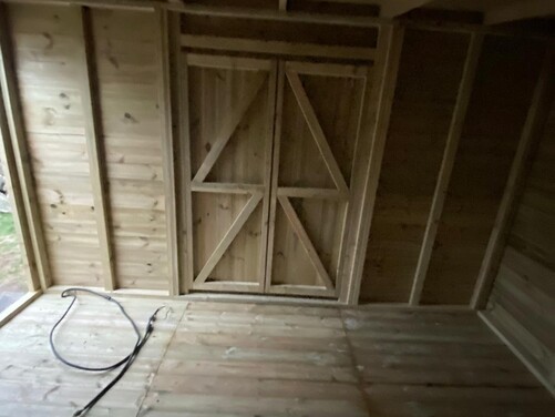 #P038 12x10 Pent Shed