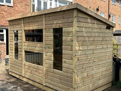 #P039 12x6 Pent Shed