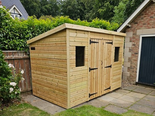 #P049 10x6 Pent Shed