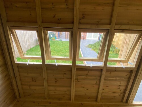 #P052 14x8 Pent Shed