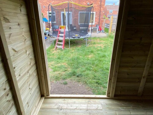 #P053 16x10 Pent Shed