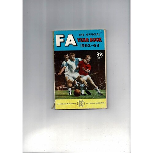 1962/63 The Official FA Year Book