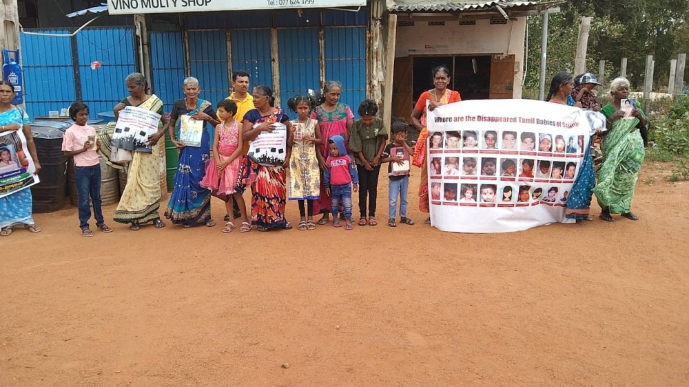 வலிந்து காணாமல் ஆக்கப்பட்டவர்களின் உறவினர்களால் நீதி கோரி கவனயீர்ப்பு 