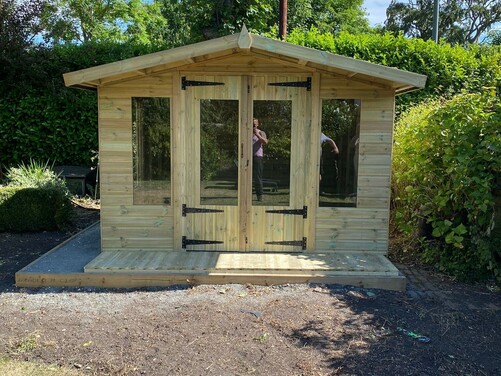 #SHA017 12x10 Apex Summer House