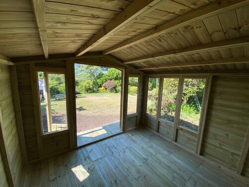 #SHA017 12x10 Apex Summer House