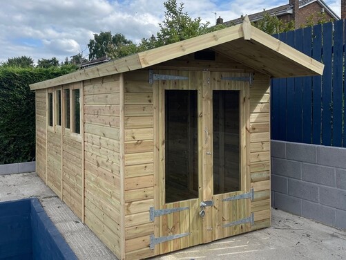 #SHA019 12x6 Apex Summer House