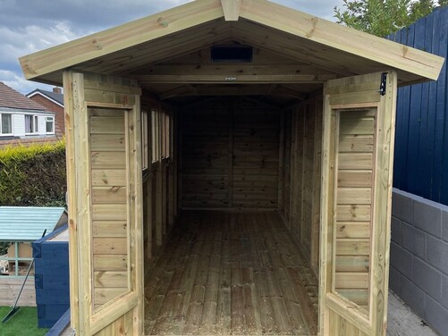 #SHA019 12x6 Apex Summer House