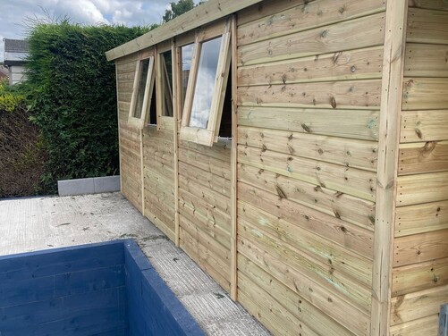 #SHA019 12x6 Apex Summer House