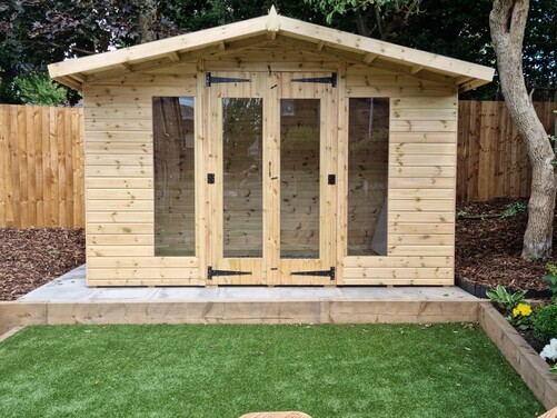 #SHA003 12x8 Apex Summer House