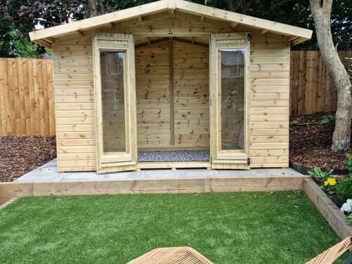 #SHA003 12x8 Apex Summer House