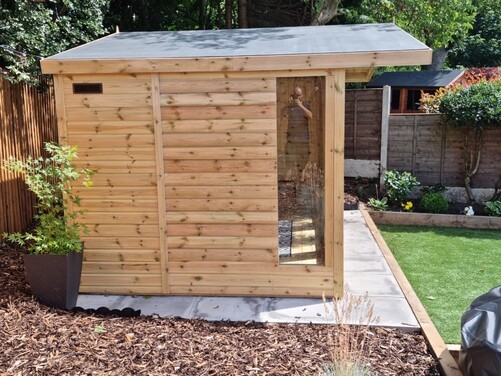 #SHA003 12x8 Apex Summer House