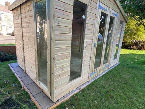 #SHA073 12x8 Apex Summer House