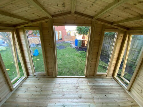 #SHA073 12x8 Apex Summer House