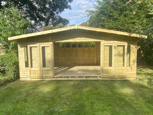 #SHA084 20x13 Apex Summer House