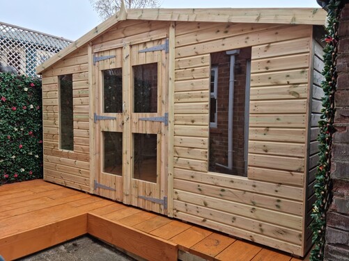 #SHA032 13x10 Apex Summer House