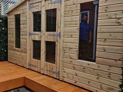 #SHA032 13x10 Apex Summer House