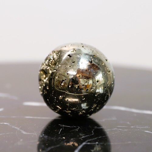 Lemurian Quartz and Pyrite Sphere Gift Set