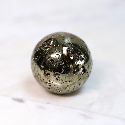 Lemurian Quartz and Pyrite Sphere Gift Set