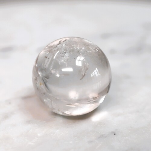 Lemurian Quartz and Pyrite Sphere Gift Set