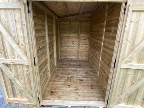 #SHA034 18x8 Apex Summer House Combi